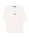 Barrow Crystal-embellishment T-shirt In Neutrals