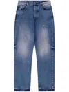 Barrow Tapered Jeans In Blue