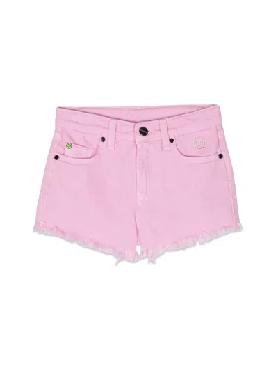 Barrow Denim Shorts In Black
