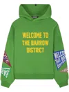 Barrow Man Sweatshirt Green Size M Cotton In Green