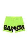 Barrow Kids' Drawstring Boxes Swim Short In Green