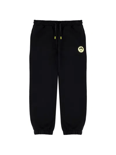 Barrow Kids' Drawstring Trousers In Black
