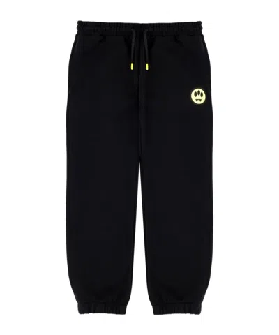 Barrow Kids' Drawstring Trousers In Black