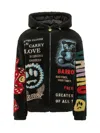 Barrow Graphic-print Hooded Jacket In Multi