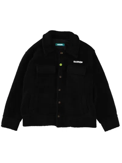 Barrow Babies' Ecofur Teddy Jacket In Black