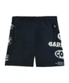 Barrow Elastic Waist Shorts In Black