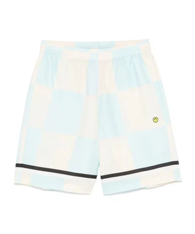 BARROW BARROW CHECK PATTERN SHORTS