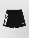 Barrow Elastic Waistband Iridescent Detail Shorts