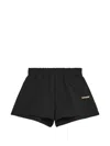 Barrow Elasticated Shorts In Black