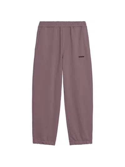 Barrow Elasticated Track Pants In Purple