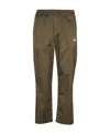 Barrow Elasticated-waist Chino Trousers In Green