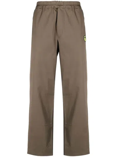 Barrow Elasticated-waist Chino Trousers In Grün