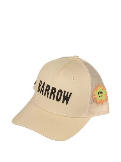 Barrow Logo刺绣网纱拼接卡车司机帽