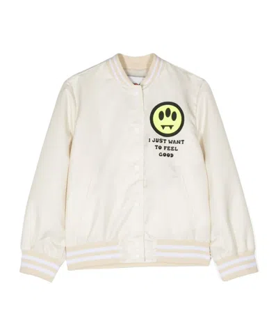 BARROW EMOJI-PRINT BOMBER JACKET