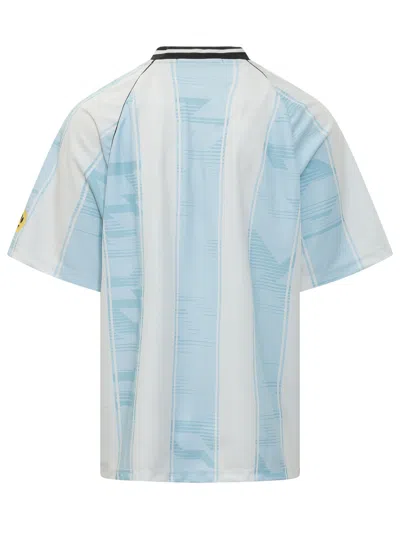 Barrow Fashion T-shirt With Unique Inserts In Cocco-cielo