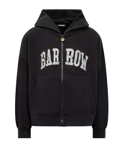 BARROW BARROW ZIP-UP HOODIE SWEATER