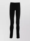 Barrow Flared Trousers Featuring Elastic Waistband In Black