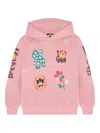 Barrow Fleece Regular Hoodie In Pink