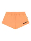 Barrow Fleece Track Shorts In Orange