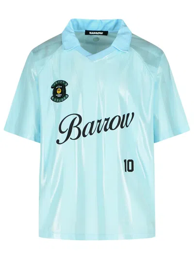 Barrow Football Light Blue Polyester T-shirt