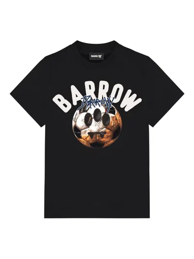 Barrow Football-print T-shirt In Black