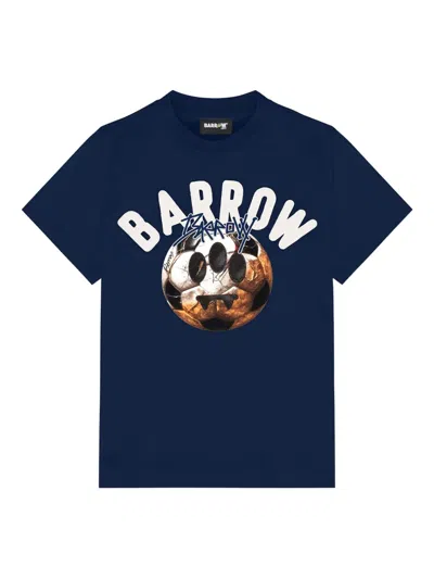 Barrow Football-print T-shirt In Blue