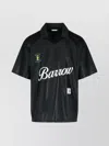 Barrow 'football' Striped Polo Collar T-shirt