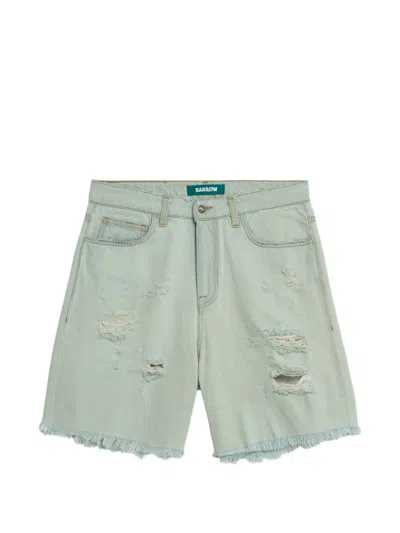 Barrow Frayed Shorts In Multi