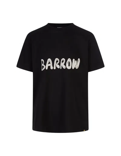 BARROW BARROW GRAFFITI T-SHIRT IN BLACK
