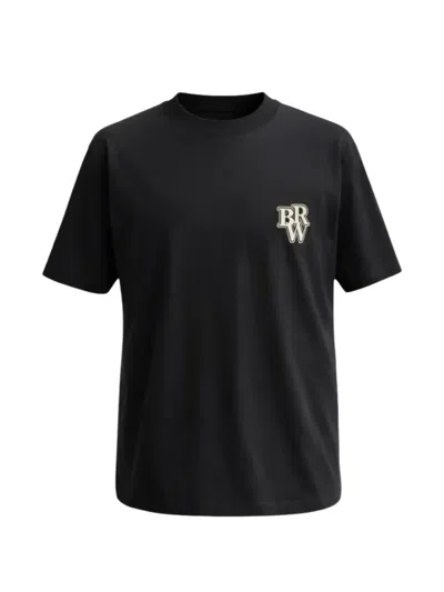 Barrow Graphic Jersey T-shirt In Black
