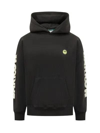 Barrow Graphic Logo Pullover Hoodie In Pink