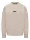 Barrow Graphic-print Crew-neck Sweatshirt In Animal Print