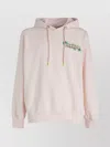 Barrow Graphic Print Hooded Knitwear In Neutrals