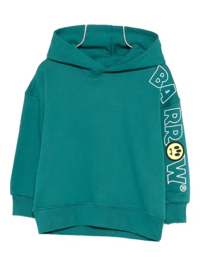 Barrow Graphic-print Hoodie In Green