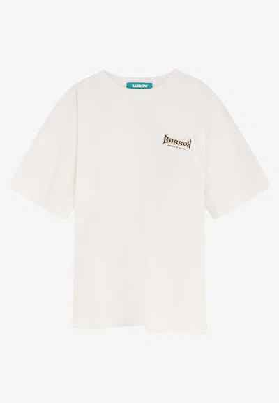 Barrow Jewel Edition Crewneck T-shirt In Neutral