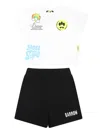 Barrow Graphic-print Short Set In White
