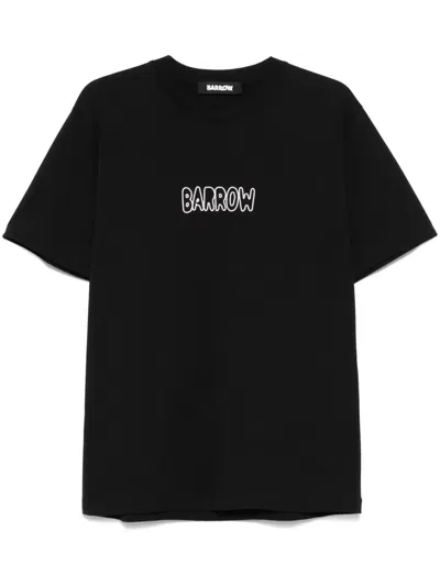 Barrow Graphic-print T-shirt In Black