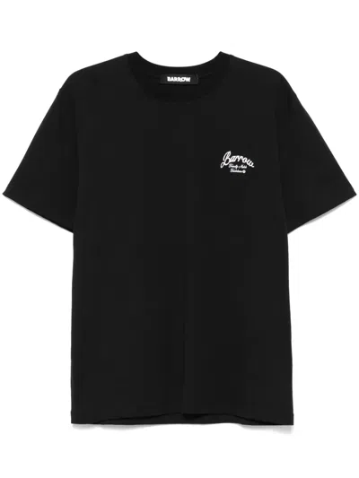 Barrow Graphic-print T-shirt In Black