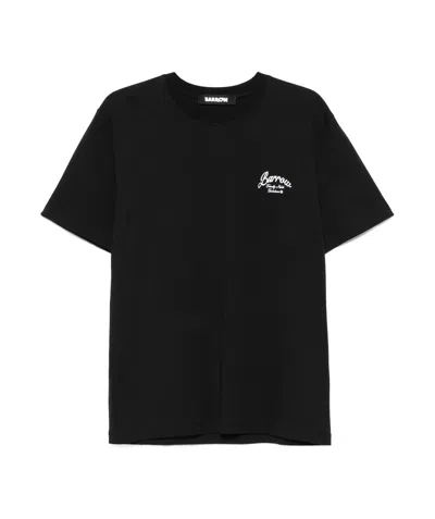 BARROW BARROW GRAPHIC PRINTED CREWNECK T-SHIRT