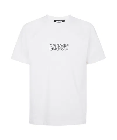 BARROW BARROW LOGO PRINTED CREWNECK T-SHIRT