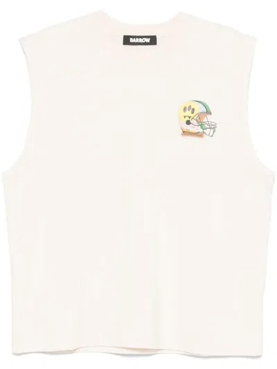 Barrow Tanktop Mit Grafischem Print In Nude