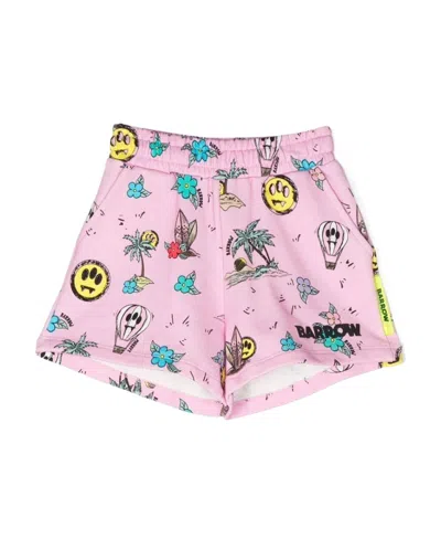 BARROW GRAPHIC-PRINT TRACK SHORTS