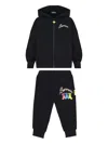 Barrow Graphic-print Tracksuit In Black