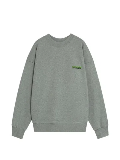 Barrow Graphic Sweatshirt In Green