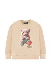 Barrow Graphic Sweatshirt In Neutral