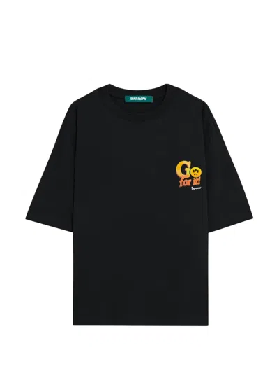 Barrow Graphic T-shirt In Black