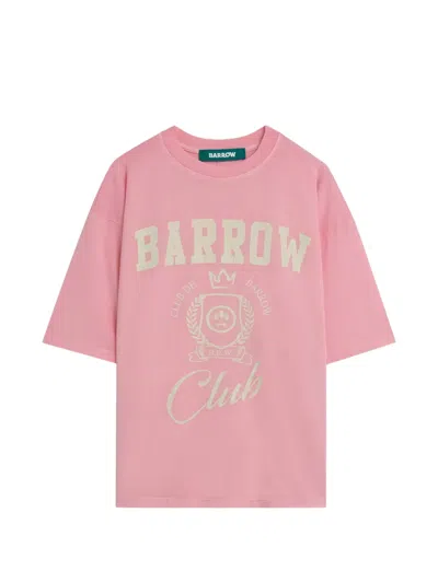 Barrow Graphic T-shirt In Pink