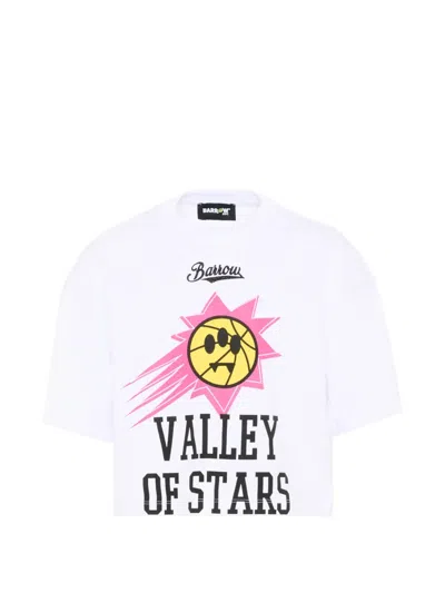 Barrow Kids' Graphic T-shirt In White