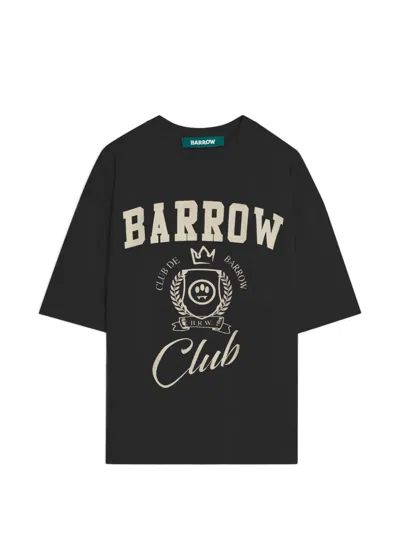 Barrow Graphic T-shirt In Black