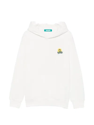 Barrow Graphic-print Hoodie In White